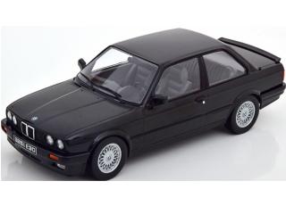 BMW 325i E30 M-Paket 1 1987 schwarz KK-Scale 1:18 Metallmodell (Türen, Motorhaube... nicht zu öffnen!)