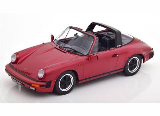 Porsche 911 SC Targa 1983 rotmetallic  mit extra Hardtop KK-Scale 1:18 Metallmodell (Türen, Motorhaube... nicht zu öffnen!)