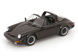 Porsche 911 SC Targa 1983 schwarz KK-Scale 1:18 Metallmodell (Türen, Motorhaube... nicht zu öffnen!)