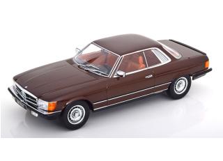 Mercedes 500 SLC C107 1981 braunmetallic KK-Scale 1:18 Metallmodell (Türen, Motorhaube... nicht zu öffnen!)