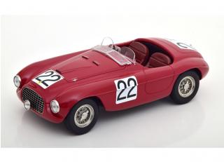 Ferrari 166 MM Barchetta Sieger 24h Le Mans 1949 Chinetti/Seldson KK-Scale 1:18 Metallmodell (Türen, Motorhaube... nicht zu öffnen!)