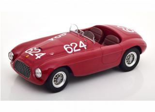 Ferrari 166 MM Sieger Mille Miglia 1949 KK-Scale 1:18 Metallmodell (Türen, Motorhaube... nicht zu öffnen!)