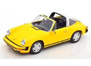 Porsche 911 G Targa 1978 gelb KK-Scale 1:18 Metallmodell (Türen, Motorhaube... nicht zu öffnen!)