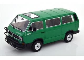 VW T3 Syncro Jagdwagen 1987 grün KK-Scale 1:18 Metallmodell (Türen, Motorhaube... nicht zu öffnen!)