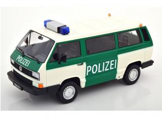 VW T3 Syncro Polizei 1987 KK-Scale 1:18 Metallmodell (Türen, Motorhaube... nicht zu öffnen!)