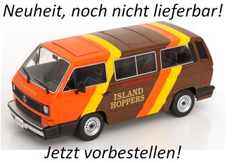 VW Vanagon GL T3 "Island Hoppers" TV-Serie Magnum braun/orange/gelb KK-Scale 1:18 (Auto nicht enthalten) Lieferbar ab Ende Juli 2026