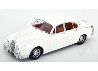 Daimler 250 V6 1962 LHD weiß (Interieur braun) KK-Scale 1:18 Metallmodell (Türen, Motorhaube... nicht zu öffnen!)