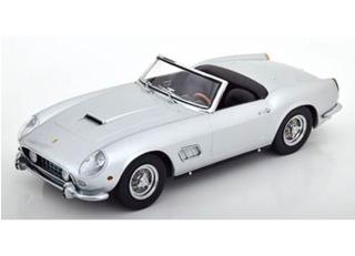 Ferrari 250 GT California Spyder 1960 silber/schwarz KK-Scale 1:18 Metallmodell (Türen, Motorhaube... nicht zu öffnen!)