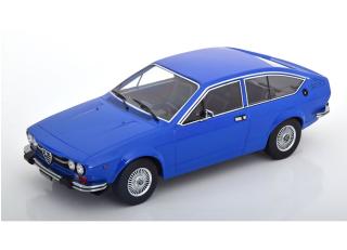 Alfa Romeo Alfetta 2000 GTV 1976  blau KK-Scale 1:18 Metallmodell (Türen, Motorhaube... nicht zu öffnen!)