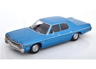 Dodge Monaco 1974 blaumetallic KK-Scale 1:18 Metallmodell (Türen, Motorhaube... nicht zu öffnen!)