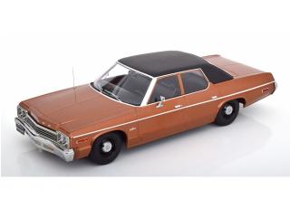 Dodge Monaco 1974 mit Vinyldach  braunmetallic/schwarz KK-Scale 1:18 Metallmodell (Türen, Motorhaube... nicht zu öffnen!)