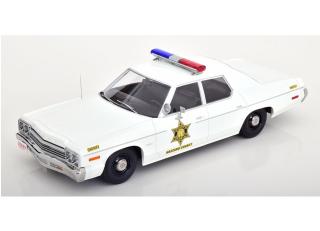 Modellauto Dodge Monaco 1974 Bluesmobile look a like KK