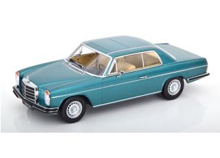 Mercedes 280C/8 W114 Coupe 1969  grünmetallic KK-Scale 1:18 Metallmodell (Türen, Motorhaube... nicht zu öffnen!)