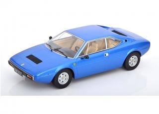 Ferrari 208 GT4 1975 hellblau-metallic KK-Scale 1:18 Metallmodell (Türen, Motorhaube... nicht zu öffnen!)