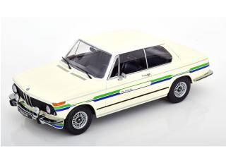 BMW 2002 Alpina 1974  weiß KK-Scale 1:18 Metallmodell (Türen, Motorhaube... nicht zu öffnen!)