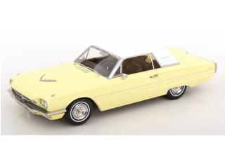Ford Thunderbird Hardtop Coupe 1966 hellgelb/weiß KK-Scale 1:18 Metallmodell (Türen, Motorhaube... nicht zu öffnen!)