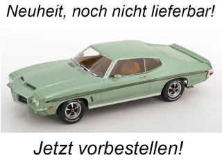 Pontiac LeMans GTO 1972 hellgrün-metallic KK-Scale 1:18 Metallmodell (Türen, Motorhaube... nicht zu öffnen!)  Liefertermin nicht bekannt