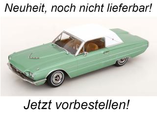 Ford Thunderbird Landau Coupe 1966 grünmetallic/weiß KK-Scale 1:18 Metallmodell (Türen, Motorhaube... nicht zu öffnen!) Lieferbar ab Oktober 2025