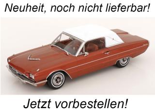Ford Thunderbird Landau Coupe 1966 kupefermetallic/weiß KK-Scale 1:18 Metallmodell (Türen, Motorhaube... nicht zu öffnen!) Disponible à partir de octobre 2025