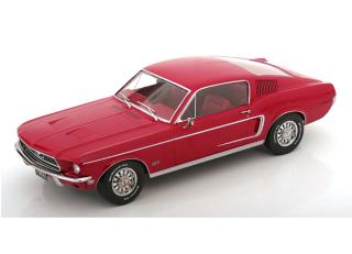 Ford Mustang GT Fastback 1968 rot KK-Scale 1:18 Metallmodell (Türen, Motorhaube... nicht zu öffnen!)