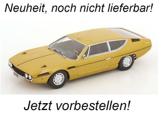 Lamborghini Espada S2 1970 gold-metallic KK-Scale 1:18 Metallmodell (Türen, Motorhaube... nicht zu öffnen!) Available from July 2025