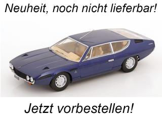 Lamborghini Espada S2 1970 dunkelblau-metallic KK-Scale 1:18 Metallmodell (Türen, Motorhaube... nicht zu öffnen!) Available from July 2025