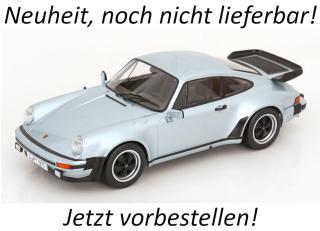 Porsche 911 (930) Turbo 3.3 1977 silber KK-Scale 1:18 Metallmodell (Türen, Motorhaube... nicht zu öffnen!) Lieferbar ab Juni 2026