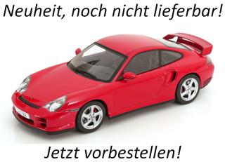 Porsche 911 (996) GT2 2001 rot KK-Scale 1:18 Metallmodell (Türen, Motorhaube... nicht zu öffnen!) Available from August 2026