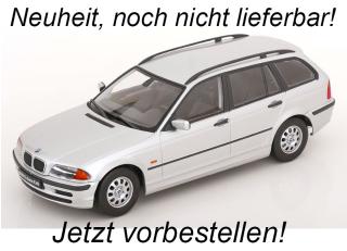 BMW 3er E46 Touring 1999 silber KK-Scale 1:18 Metallmodell (Türen, Motorhaube... nicht zu öffnen!) Lieferbar ab September 2025