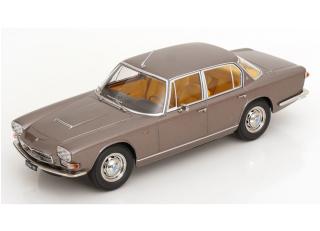 Maserati Quattroporte I 1965 graumetallic KK-Scale 1:18 Metallmodell (Türen, Motorhaube... nicht zu öffnen!)