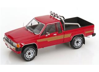 Toyota Truck Xtra Cab 4x4 (Hilux) 1985 rot KK-Scale 1:18 Metallmodell (Türen, Motorhaube... nicht zu öffnen!)