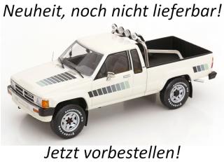 Toyota Truck Xtra Cab 4x4 (Hilux) weiß KK-Scale 1:18 Metallmodell (Türen, Motorhaube... nicht zu öffnen!) Disponible à partir de septembre 2026