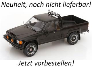 Toyota Truck Xtra Cab 4x4 (Hilux) Zurück in die Zukunft II schwarz KK-Scale 1:18 Metallmodell (Türen, Motorhaube... nicht zu öffnen!) Disponible à partir de septembre 2026