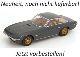 Lamborghini Islero S 1969 grau KK-Scale 1:18 Metallmodell (Türen, Motorhaube... nicht zu öffnen!) Disponible à partir de fin août 2026