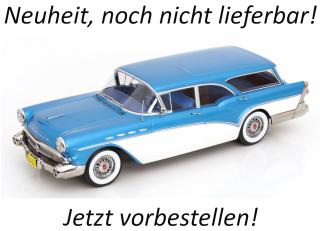 Buick Special Estate Wagon 1957 türkis-metallic/weiß KK-Scale 1:18 Metallmodell (Türen, Motorhaube... nicht zu öffnen!) Lieferbar ab Oktober 2026