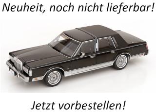 Lincoln Town Car 1985 schwarz aus dem Film "Der Mandant" KK-Scale 1:18 Metallmodell (Türen, Motorhaube... nicht zu öffnen!) Available from November 2026