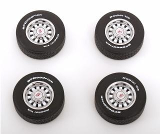 Ford Mustang Felgen und Reifen Set  KK-Scale 1:18