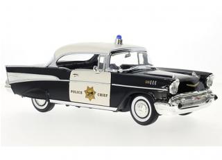 Chevrolet Bel Air Police Chief 1957 Road Signature 1:18