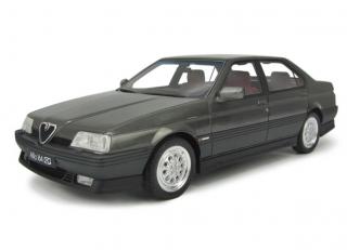 Alfa Romeo Alfa 164 3.0 V6 Q4 - 1993 - Grau Met. Laudoracing 1:18 Resinemodell (Türen, Motorhaube... nicht zu öffnen!)
