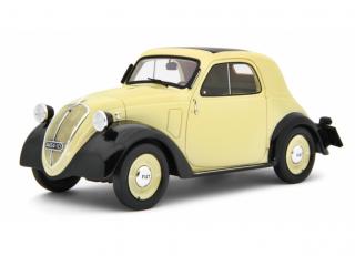 FIAT 500 A "TOPOLINO" TRASFORMABILE 1936 Beige Laudoracing 1:18 Resinemodell (Türen, Motorhaube... nicht zu öffnen!)