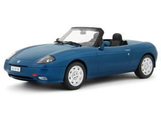Fiat Barchetta 1995 Azzurro Mare Met. Laudoracing 1:18 Resinemodell (Türen, Motorhaube... nicht zu öffnen!)