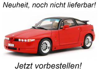 Alfa Romeo SZ (Es 30) 1989 ROSSO ALFA Laudoracing 1:18 Resinemodell (Türen, Motorhaube... nicht zu öffnen!) <br> Liefertermin nicht bekannt (nicht vor 3. Quartal 2025)