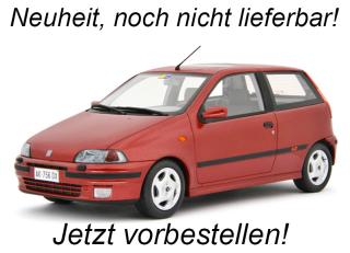 Fiat Punto GT 1400 2° serie 1996 Rosso metallizzato Laudoracing 1:18 Resinemodell (Türen, Motorhaube... nicht zu öffnen!) Availability unknown (not before Q4 2025)