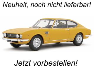 Fiat Dino Coupé 2000 1967 Giallo positano Laudoracing 1:18 Resinemodell (Türen, Motorhaube... nicht zu öffnen!) Liefertermin nicht bekannt (nicht vor 3. Quartal 2025)