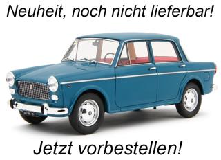 Fiat 1100D 1962-66 Blu Laudoracing 1:18 Resinemodell (Türen, Motorhaube... nicht zu öffnen!) Liefertermin nicht bekannt (nicht vor März 2026)