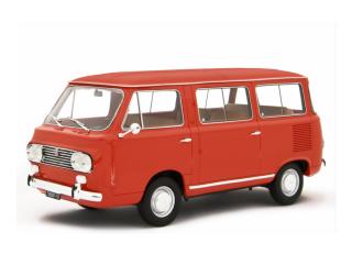 Fiat 850 Familiare 1965-76 Rosso Laudoracing 1:18 Resinemodell (Türen, Motorhaube... nicht zu öffnen!)