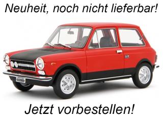 Autobianchi A112 Abarth 58HP 1°Serie 1971 Rosso AUTOart 1:18 Composite Date de parution inconnue (pas avant décembre 2025)