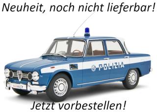 Alfa Romeo Giulia Super 1969 S.Volante BLU Laudoracing 1:18 Resinemodell (Türen, Motorhaube... nicht zu öffnen!) Liefertermin nicht bekannt (nicht vor 2. Quartal 2026)