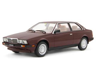 Maserati 2.0 Biturbo 1982-83 Dark Garnet Bordeaux Scuro Laudoracing 1:18 Resinemodell (Türen, Motorhaube... nicht zu öffnen!)