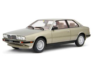 Maserati 2.0 Biturbo 1982-83 Smoky Quartz Metallizzato Argento Medio Laudoracing 1:18 Resinemodell (Türen, Motorhaube... nicht zu öffnen!)